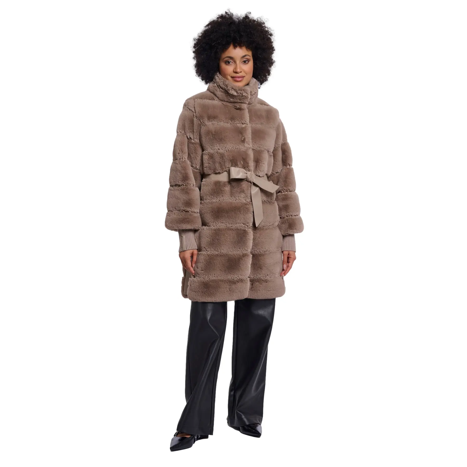 Fauxfellmantel für Damen Rino & Pelle Zane