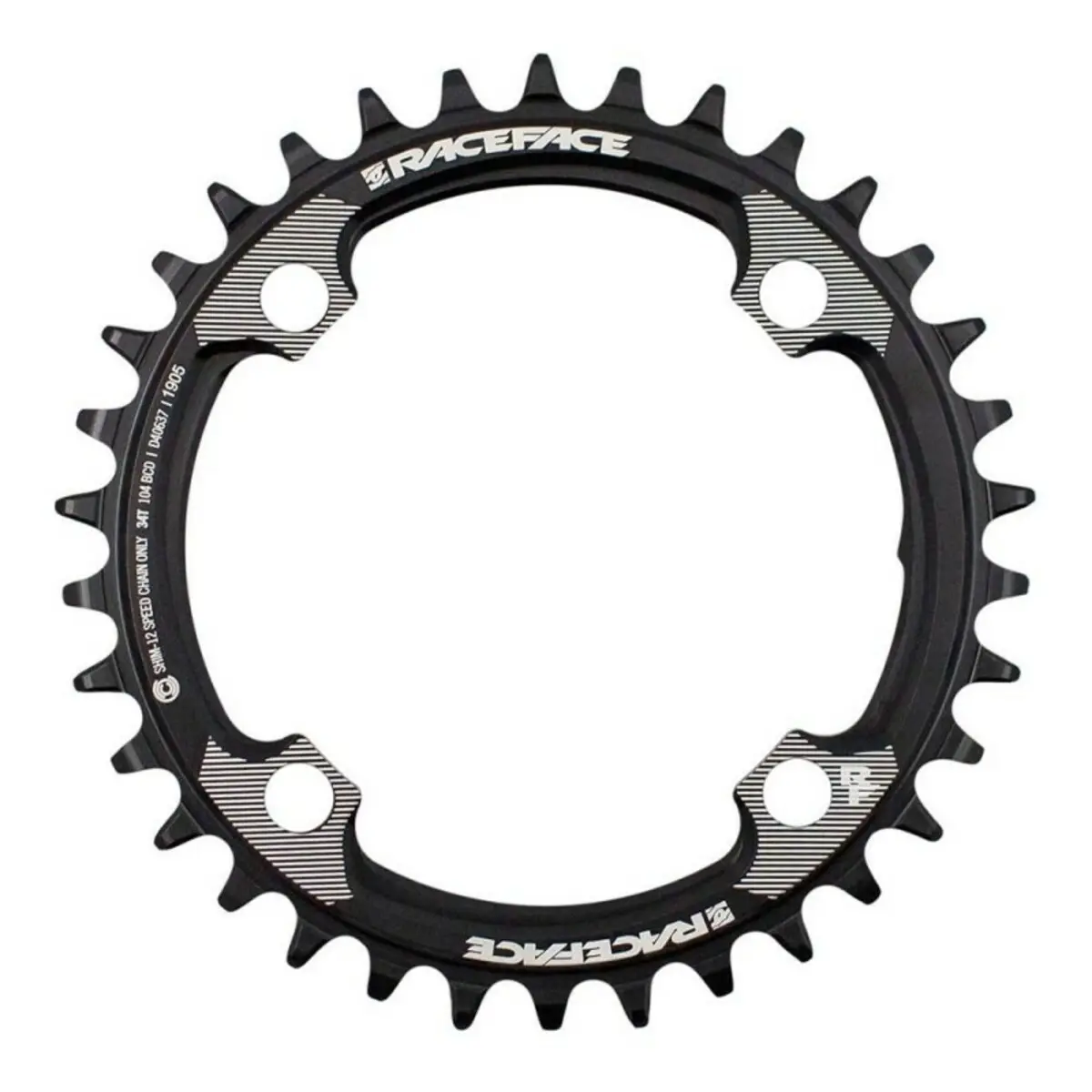 Tablett Race Face Shimano 12v 104x34T