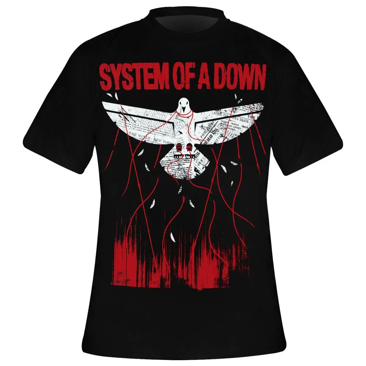 T-Shirt Rock à Gogo System Of A Down - Dove Overcome