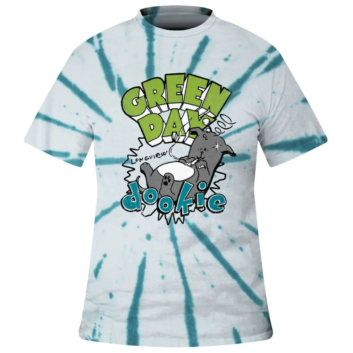 T-Shirt Rock à Gogo Green Day - Dookie Longview