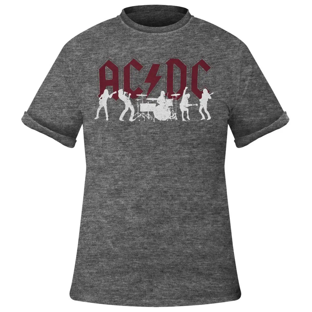 T-Shirt Rock à Gogo AC/DC Silhouettes