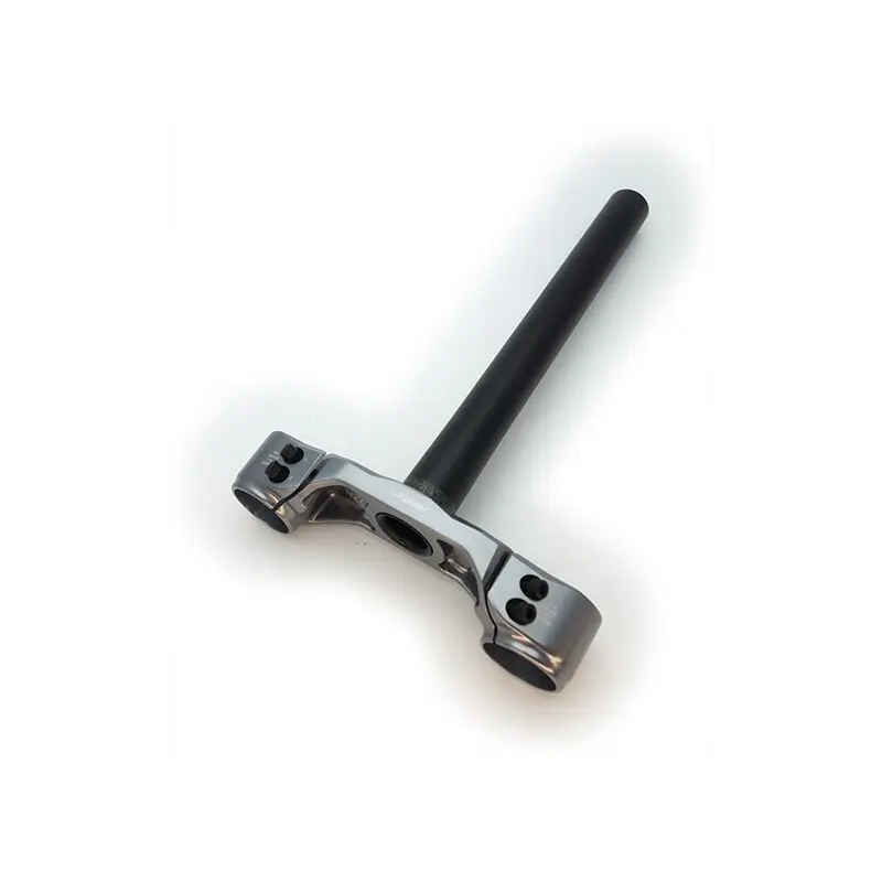 Rockshox Onderste Kroon/balhoofdbuis 46 Offset Voor Boxxer C1 Plus Zwart 35 mm / 27.5-29´´