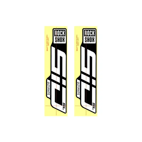 Aufkleber Fahrradgabel Rockshox ULtimate 29 Gloss