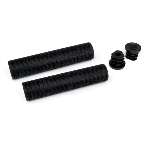 Paar Fahrradgriffkappen Rockshox Textured