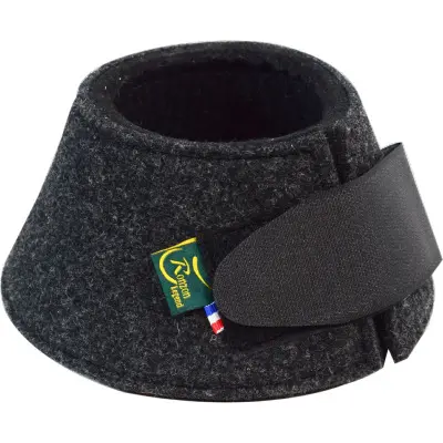 Synthetic and wool bell boots for horses Ronzon Legend