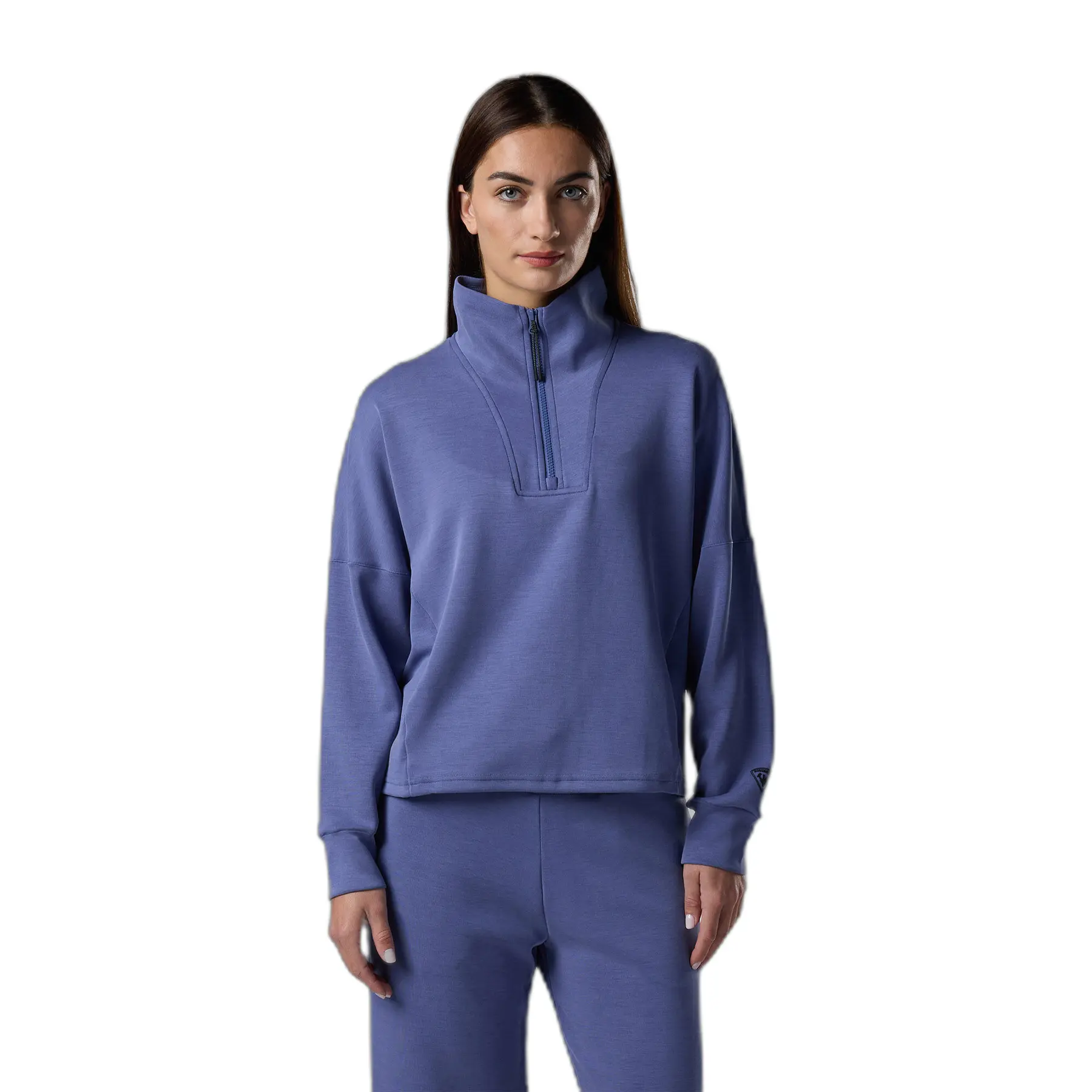 Giacca 1/4 Zip donna Rossignol Chavanette Scuba