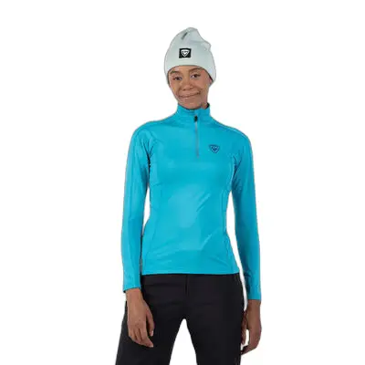 Klassieke dames 1/2 zip coltrui Rossignol