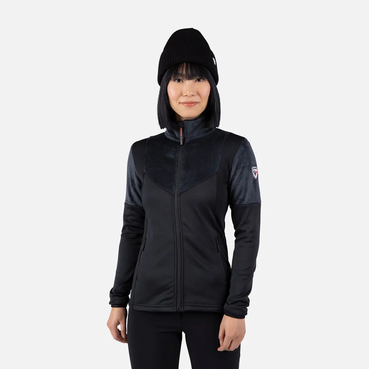 Damesfleece met rits Rossignol Diretta