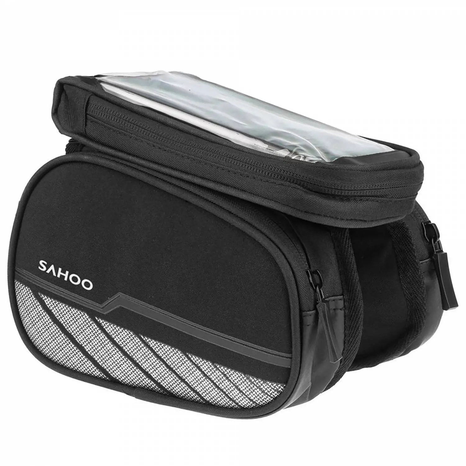 Wasserdichte Satteltasche mit Touchscreen-Deckel für Mobiltelefone Roswheel Sahoo