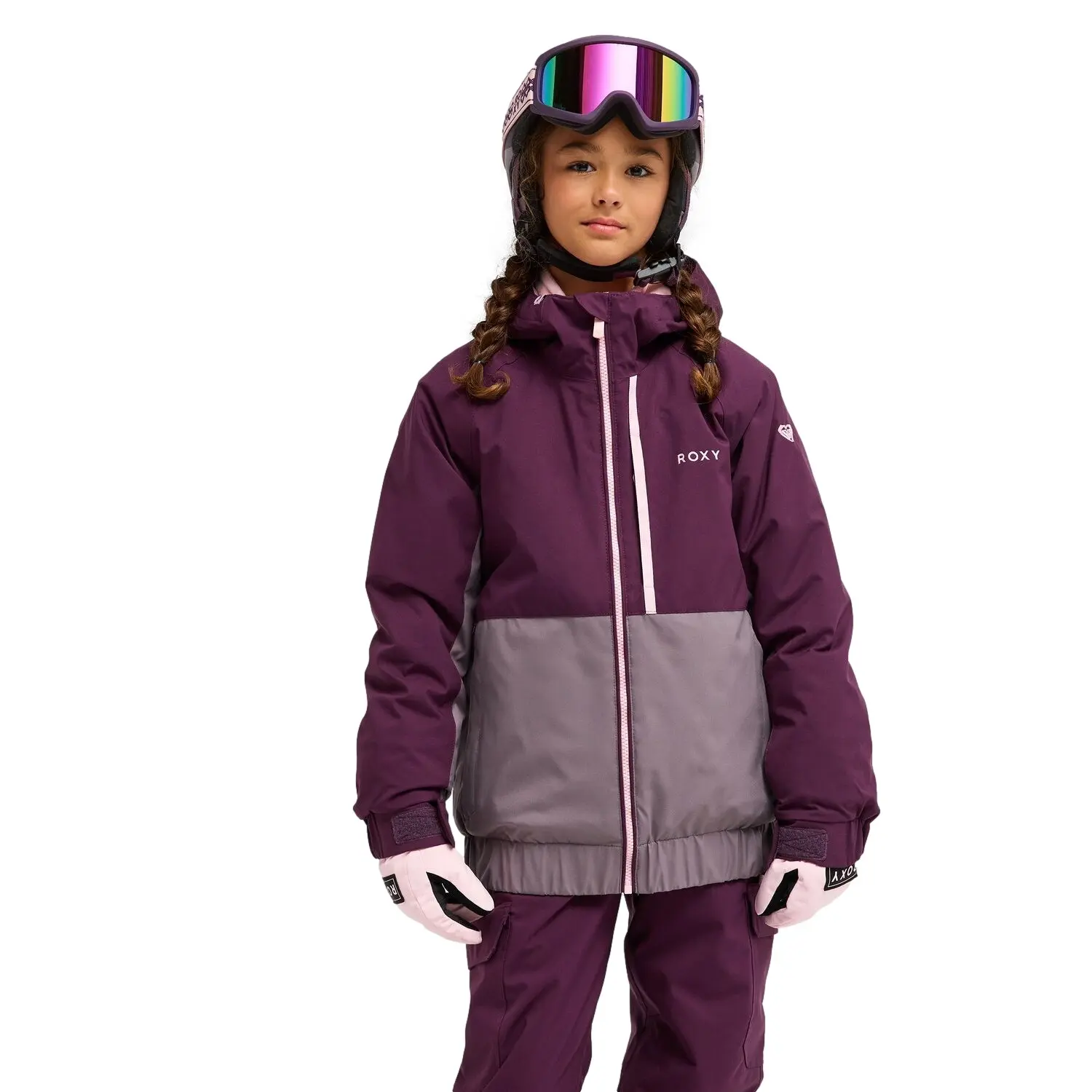 Mädchen Snowboardjacke Roxy Crystal Clear