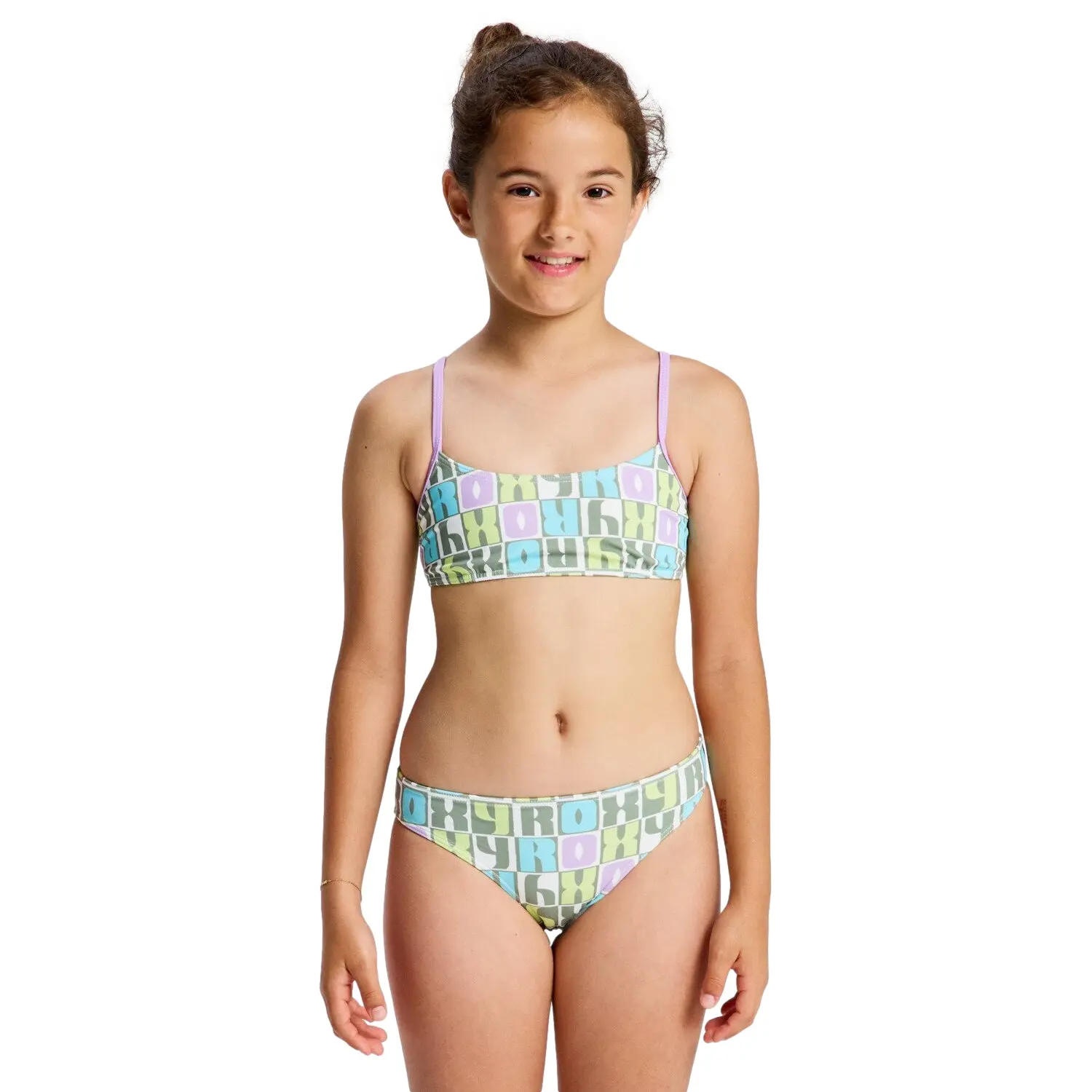 Maillot de bain 2 pièces fille Roxy Letter Up Maillot de bain 2 pièces fille Roxy Letter Up