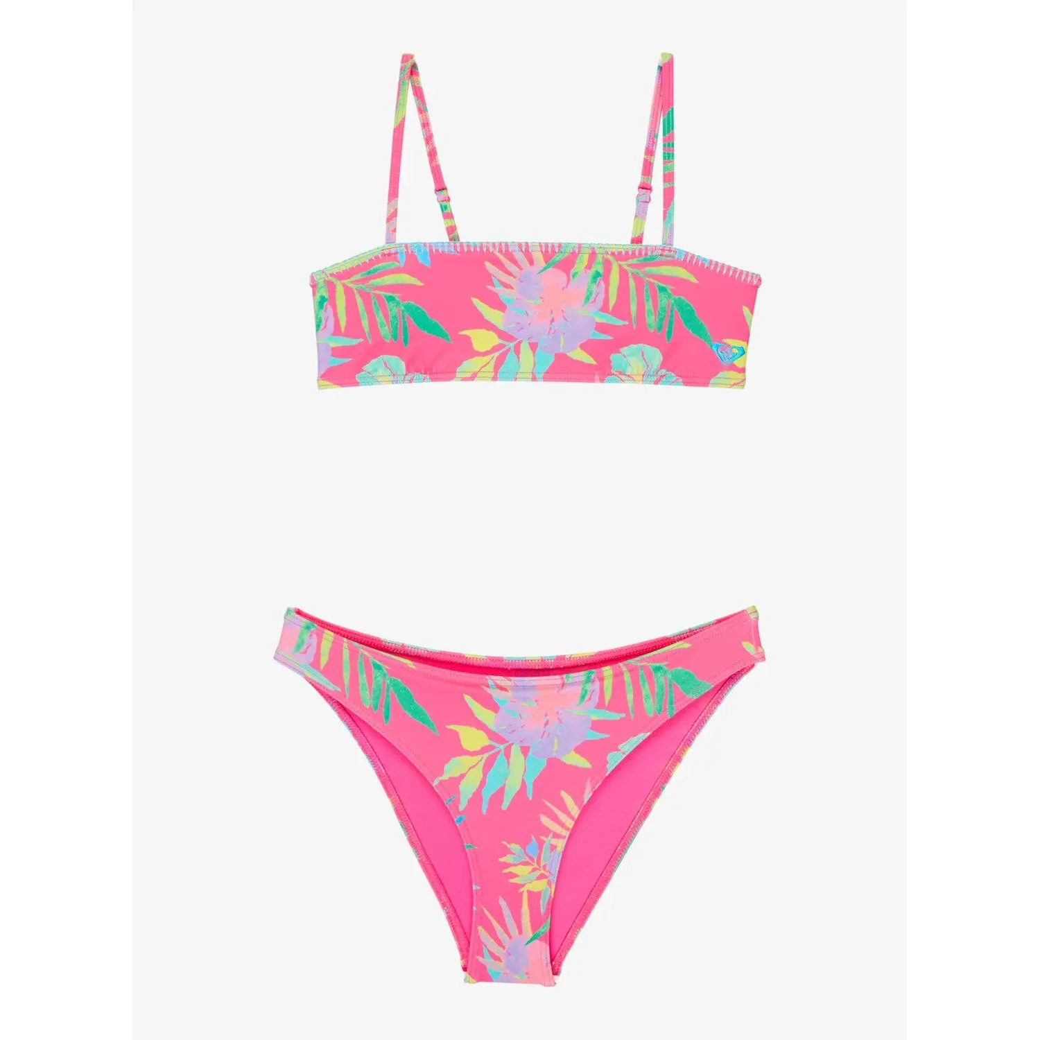 Maillot de bain 2 pièces fille Roxy Aquarella Bandeau Set Maillot de bain 2 pièces fille Roxy Aquarella Bandeau Set