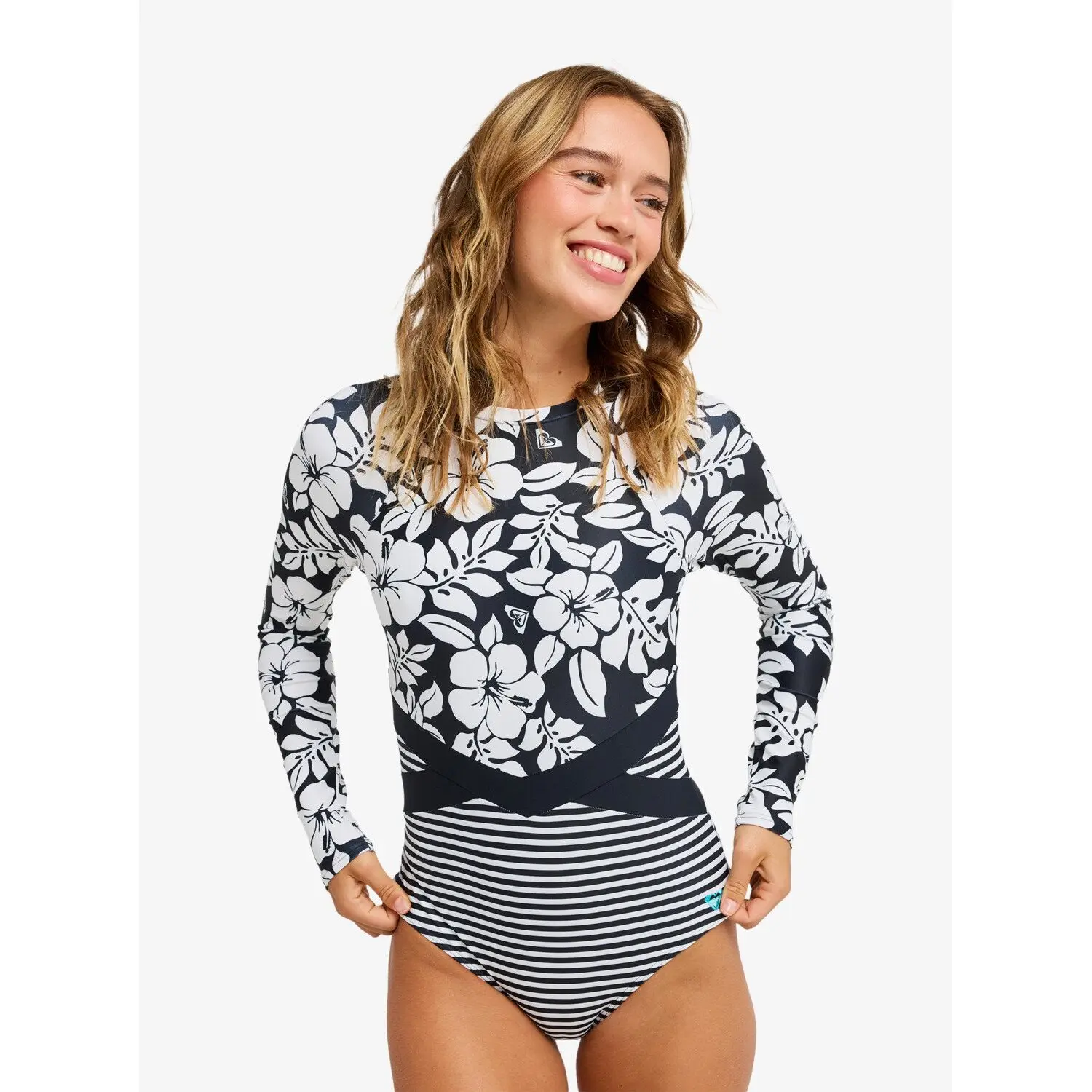 Badeanzug mit langen Ärmeln, Damen Roxy Summer