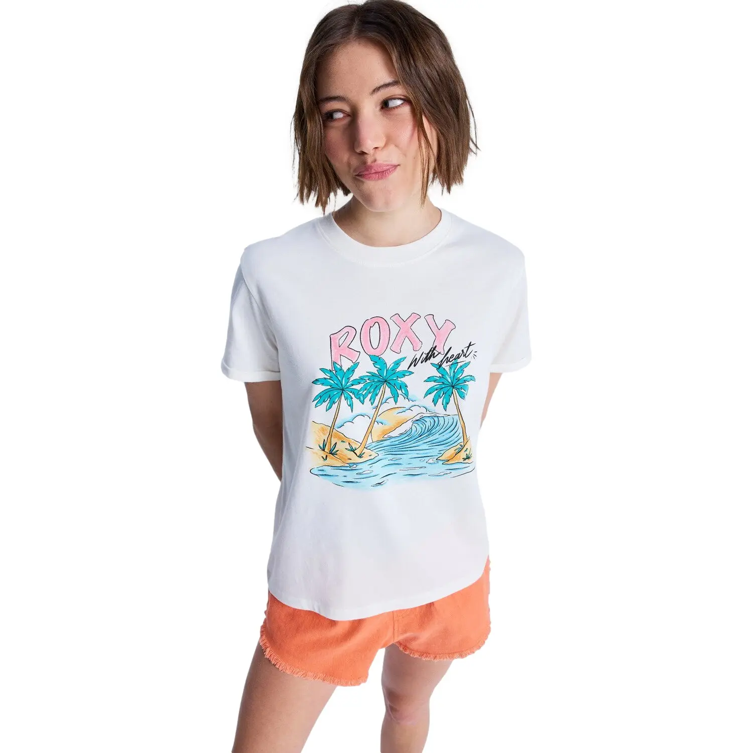 T-shirt da donna Roxy Ocean Regular Poster