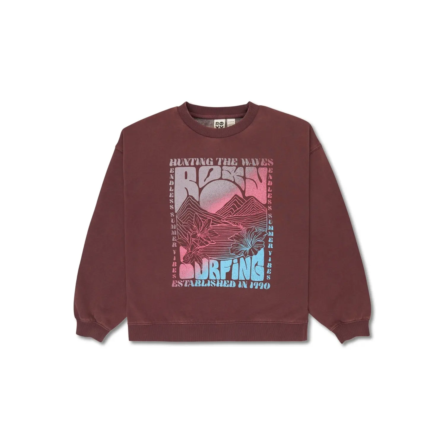 Pullover Mädchen Roxy Lineup Crew Brushed Rg