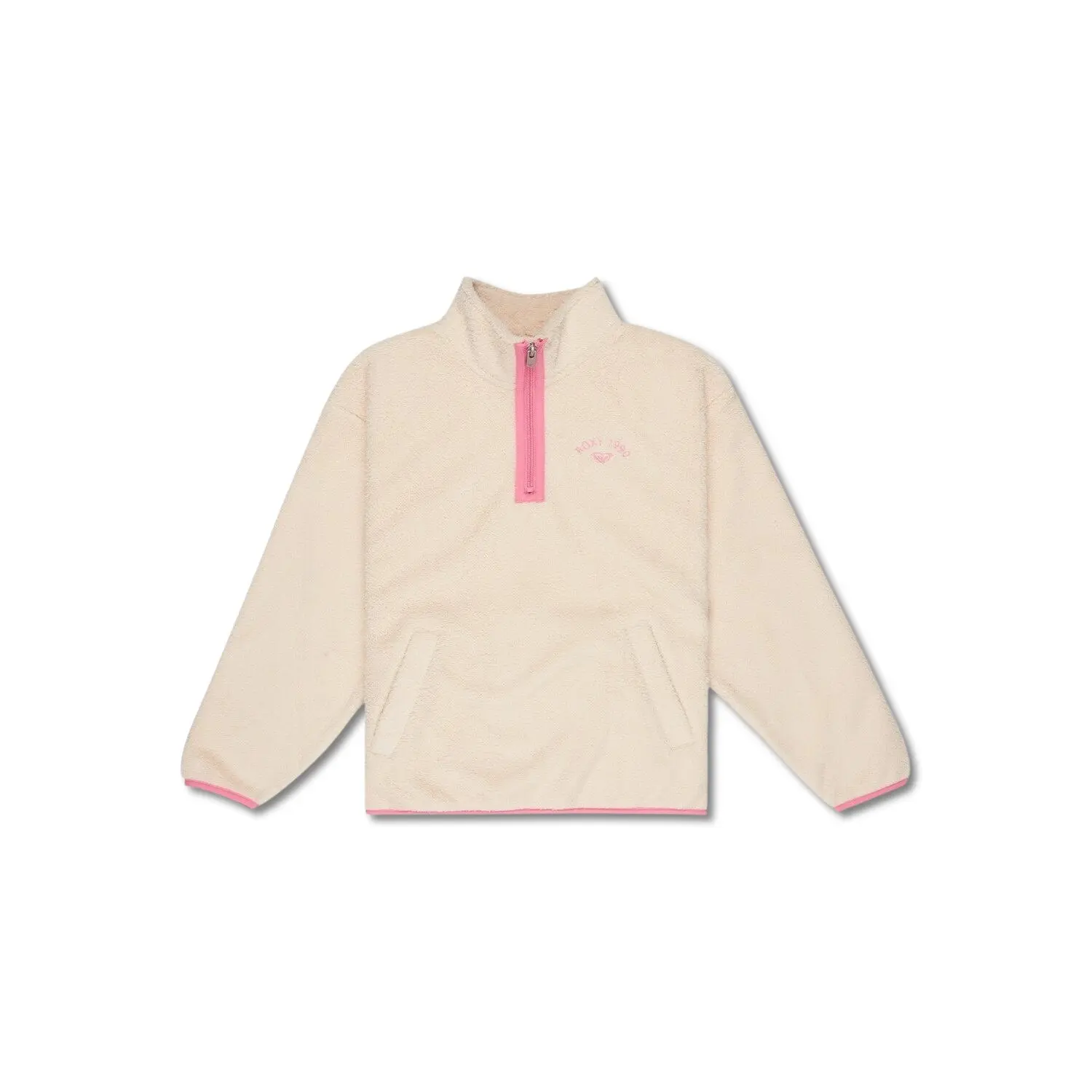 Meisjesfleece met halve rits Roxy Lucky