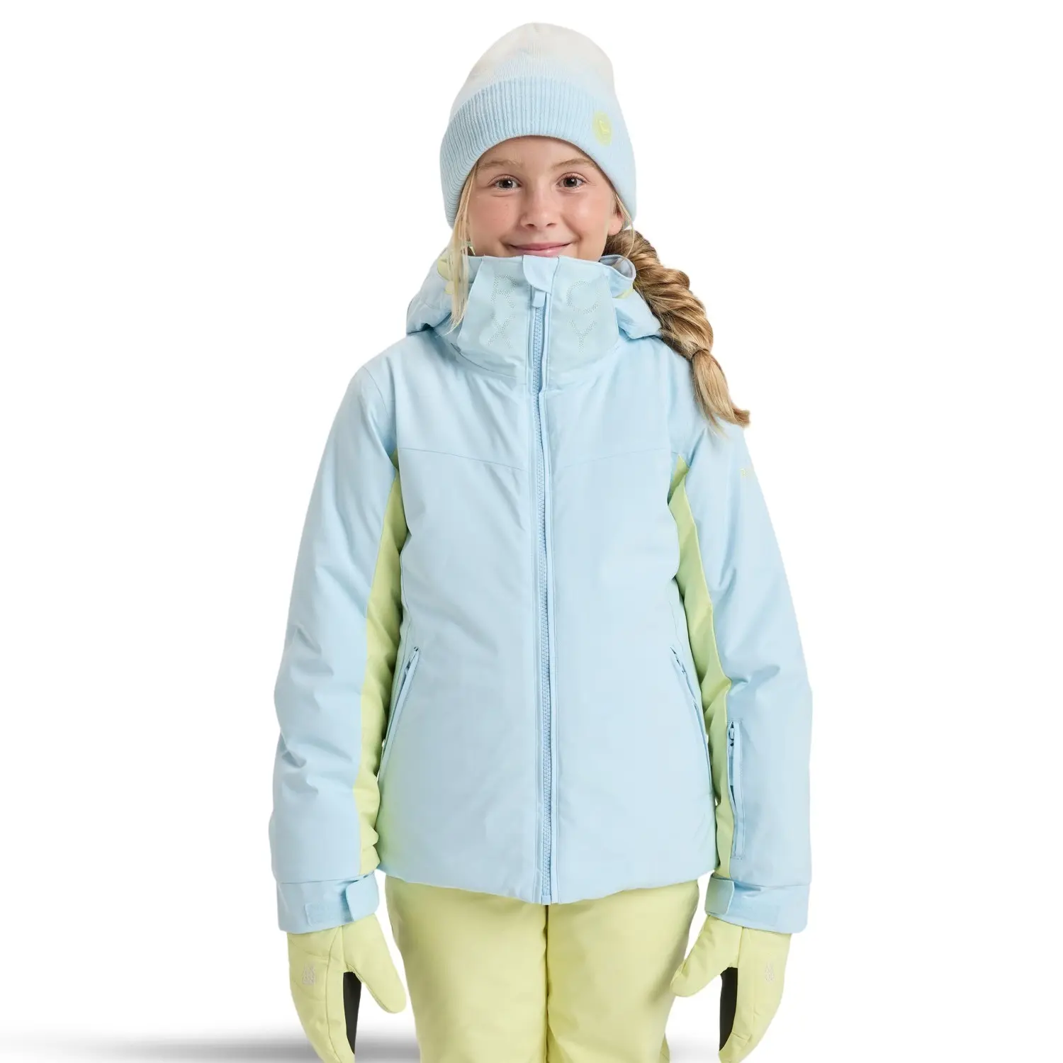 Mädchen Snowboardjacke Roxy Free Jet Block