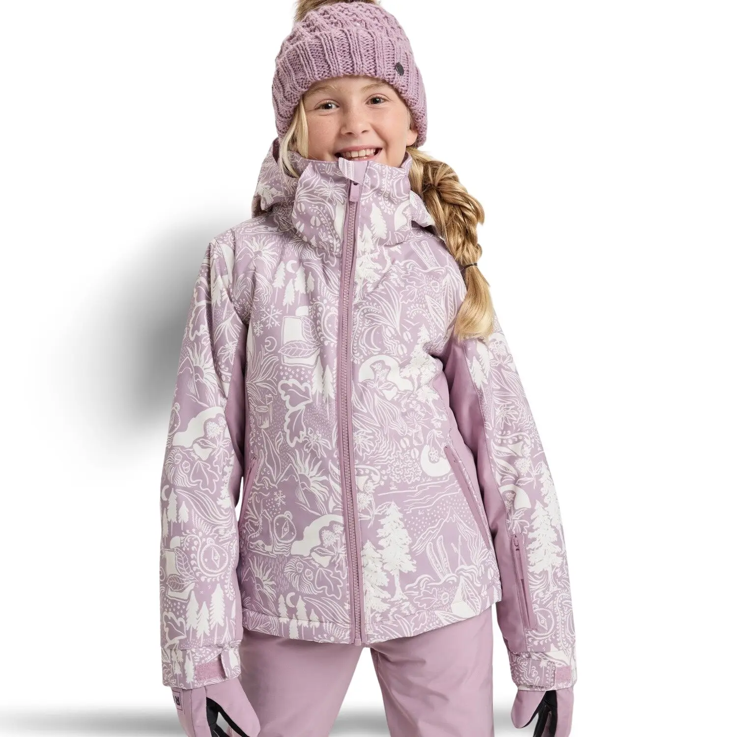 Mädchen Snowboardjacke Roxy Free Jet
