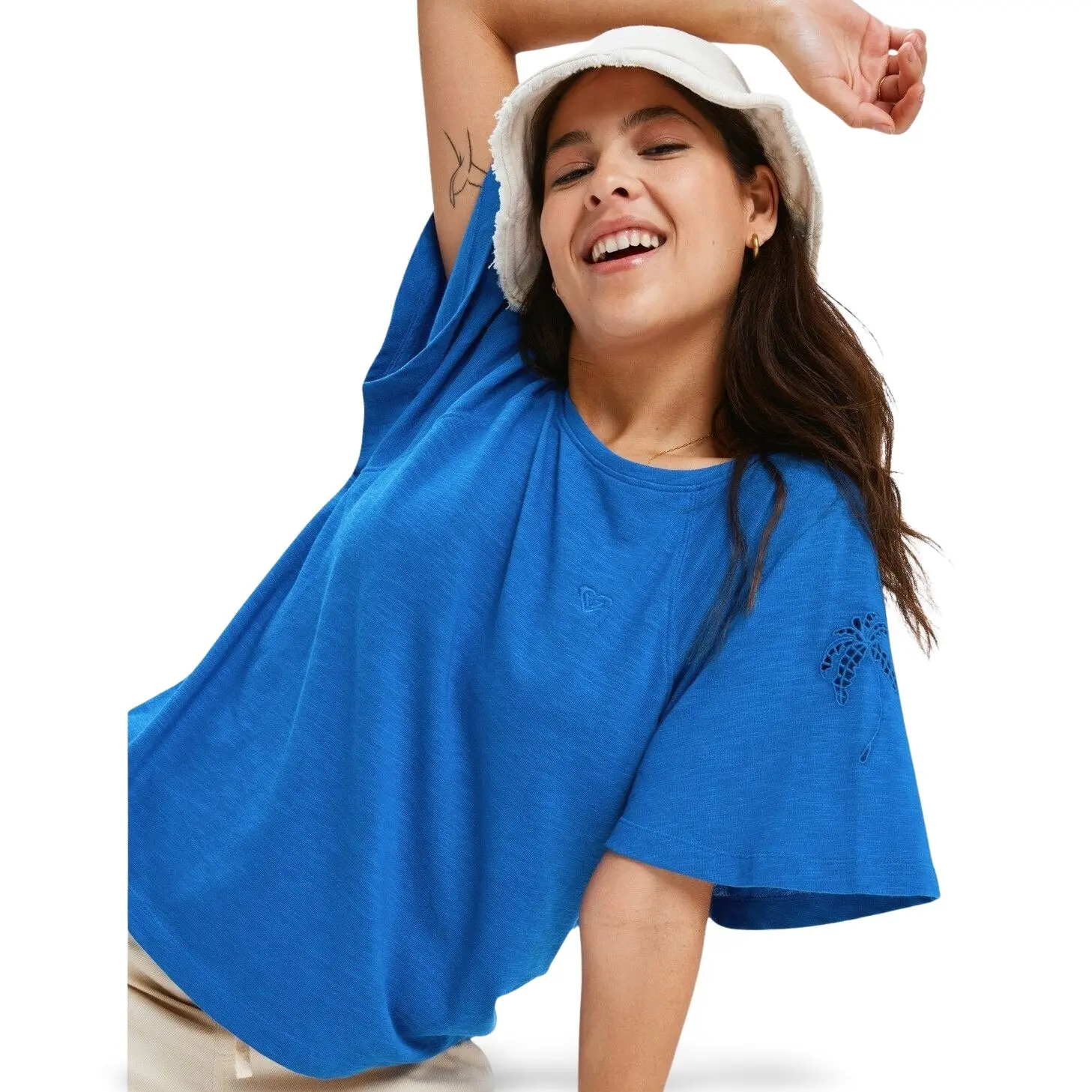 T-shirt da donna Roxy Tim for Palm Tree