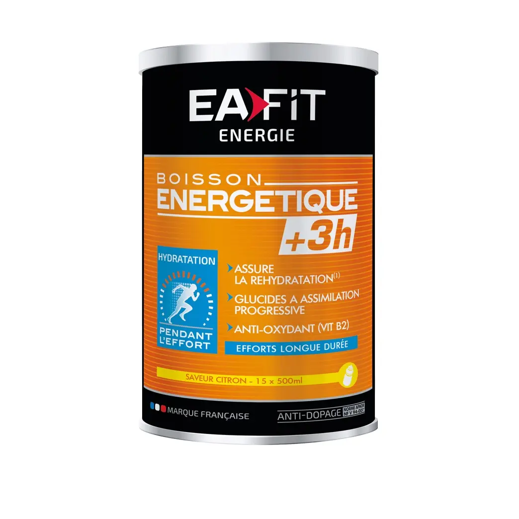 Energiegetränk +3h Zitrone EA Fit