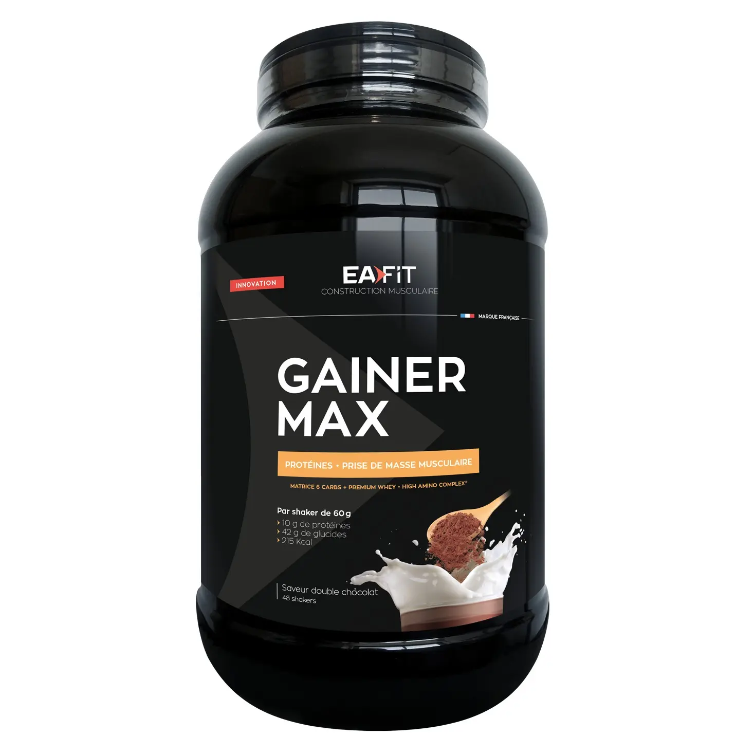Gainer Max Dubbele chocolade EA Fit 2,9kg