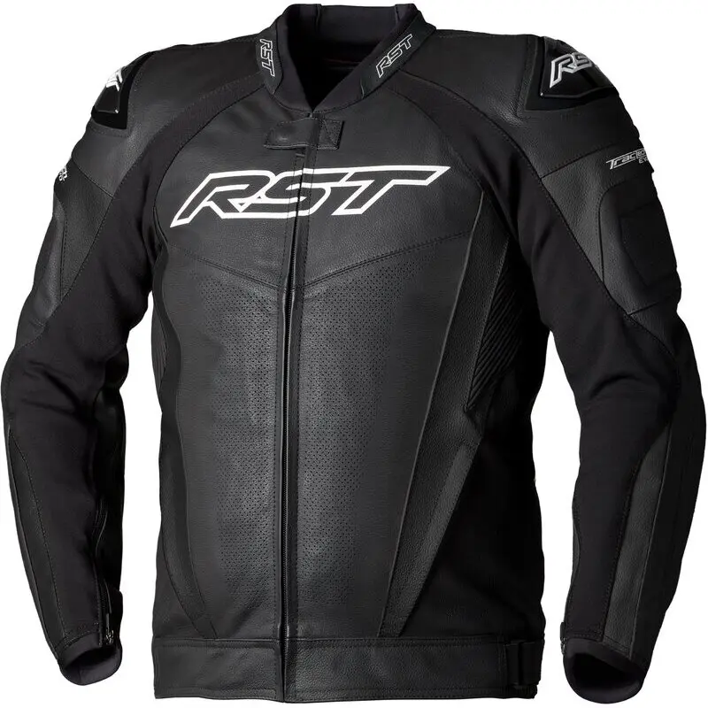 RST Tractech Evo 5 Leren Jas Zwart Zwart Zwart - Maat 60 - Jas