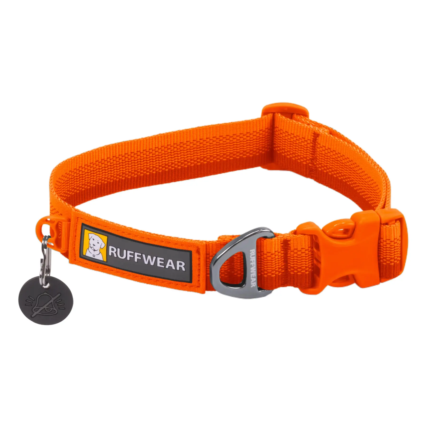 Ruffwear Front Range Halsband, Blaze Orange - Größe S: 28 - 36 cm Halsumfang, 20 mm breit - Image 3