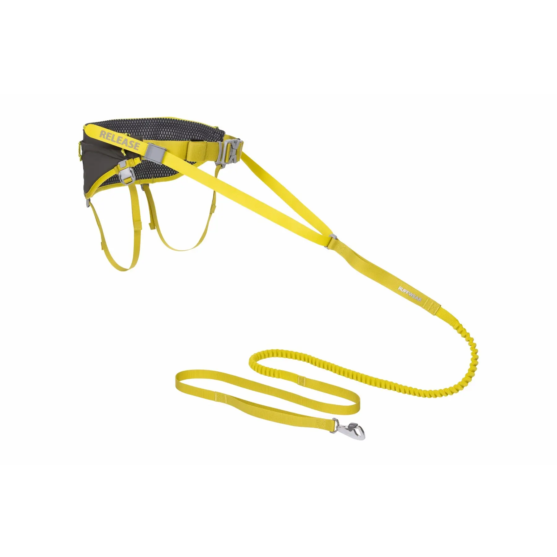 Dog leash and harness with belt for man Ruffwear Omnijore