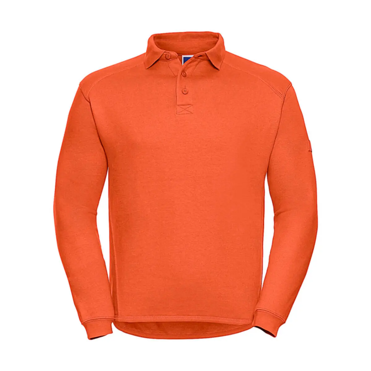 Felpa con colletto spesso Russell Athletic