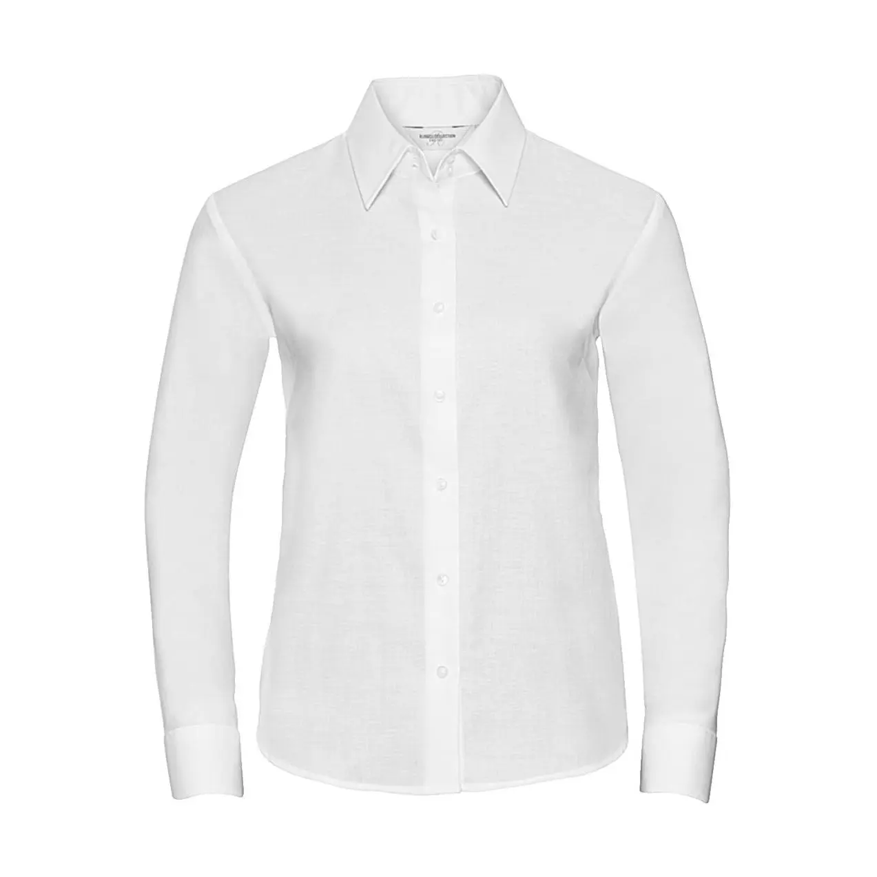 Langarmshirt, Damen Russell Athletic Classic Oxford