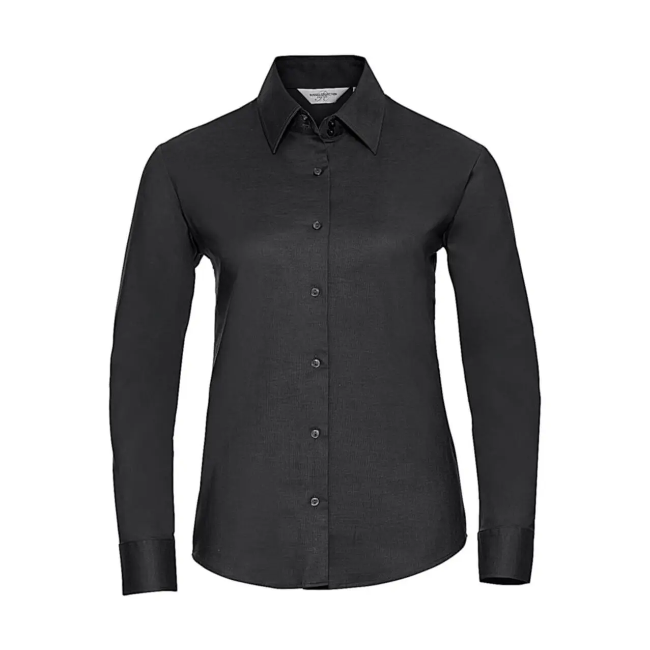 Langarmshirt, Damen Russell Athletic Classic Oxford