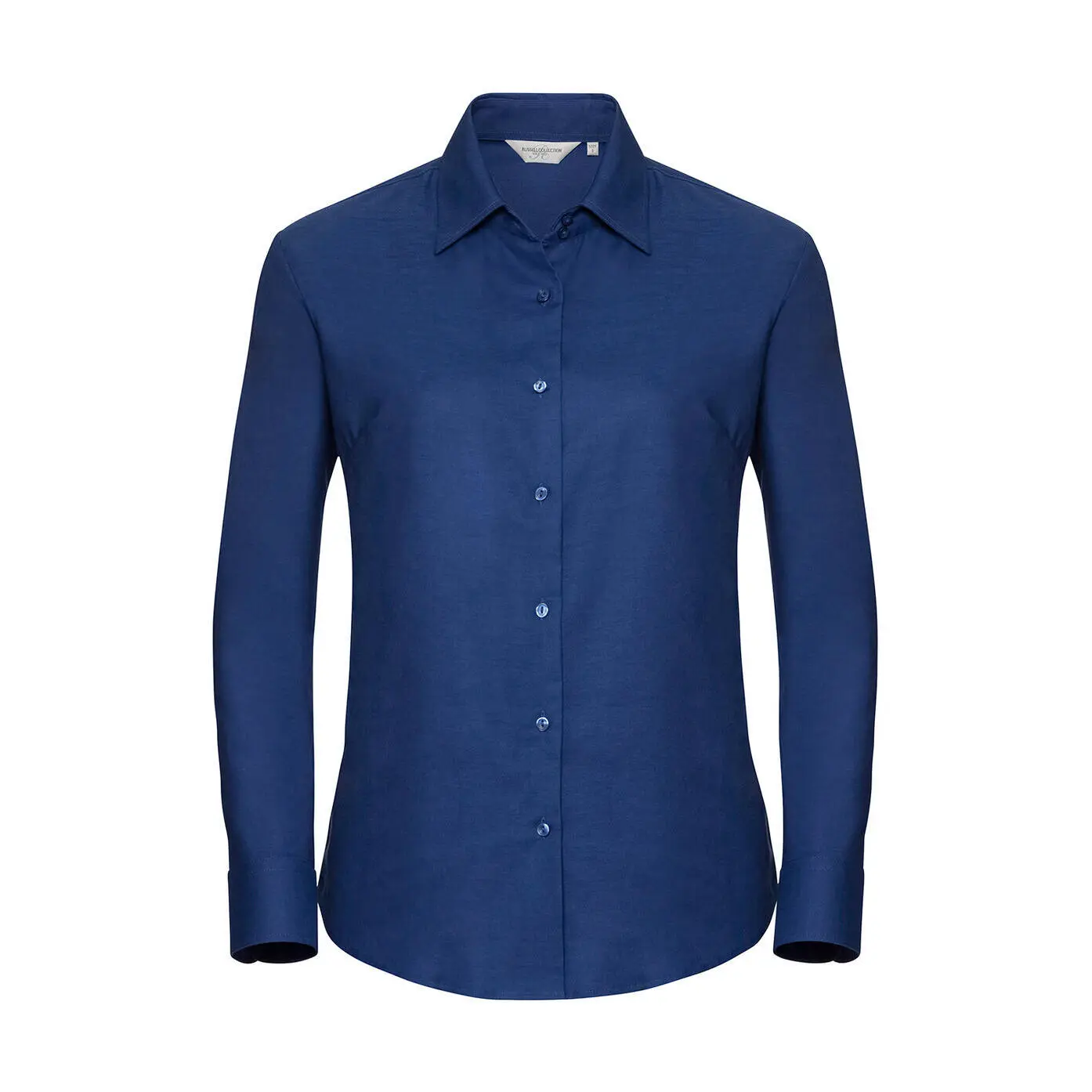Langarmshirt, Damen Russell Athletic Classic Oxford