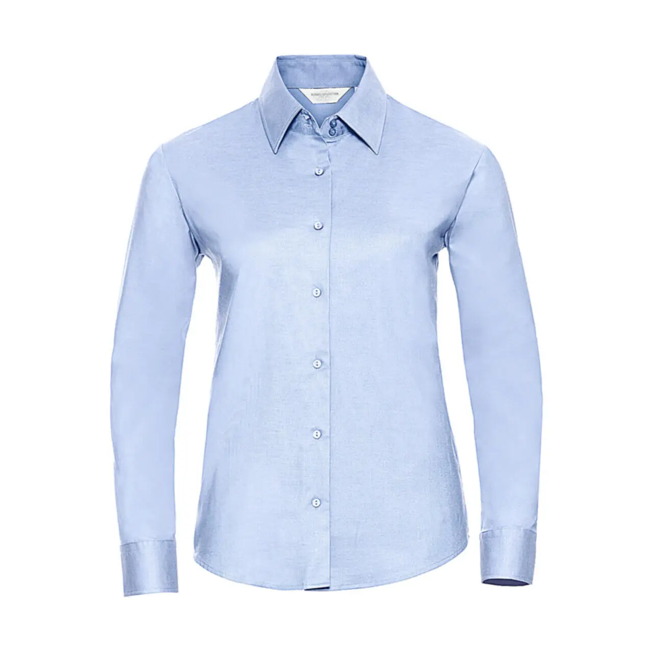 Langarmshirt, Damen Russell Athletic Classic Oxford