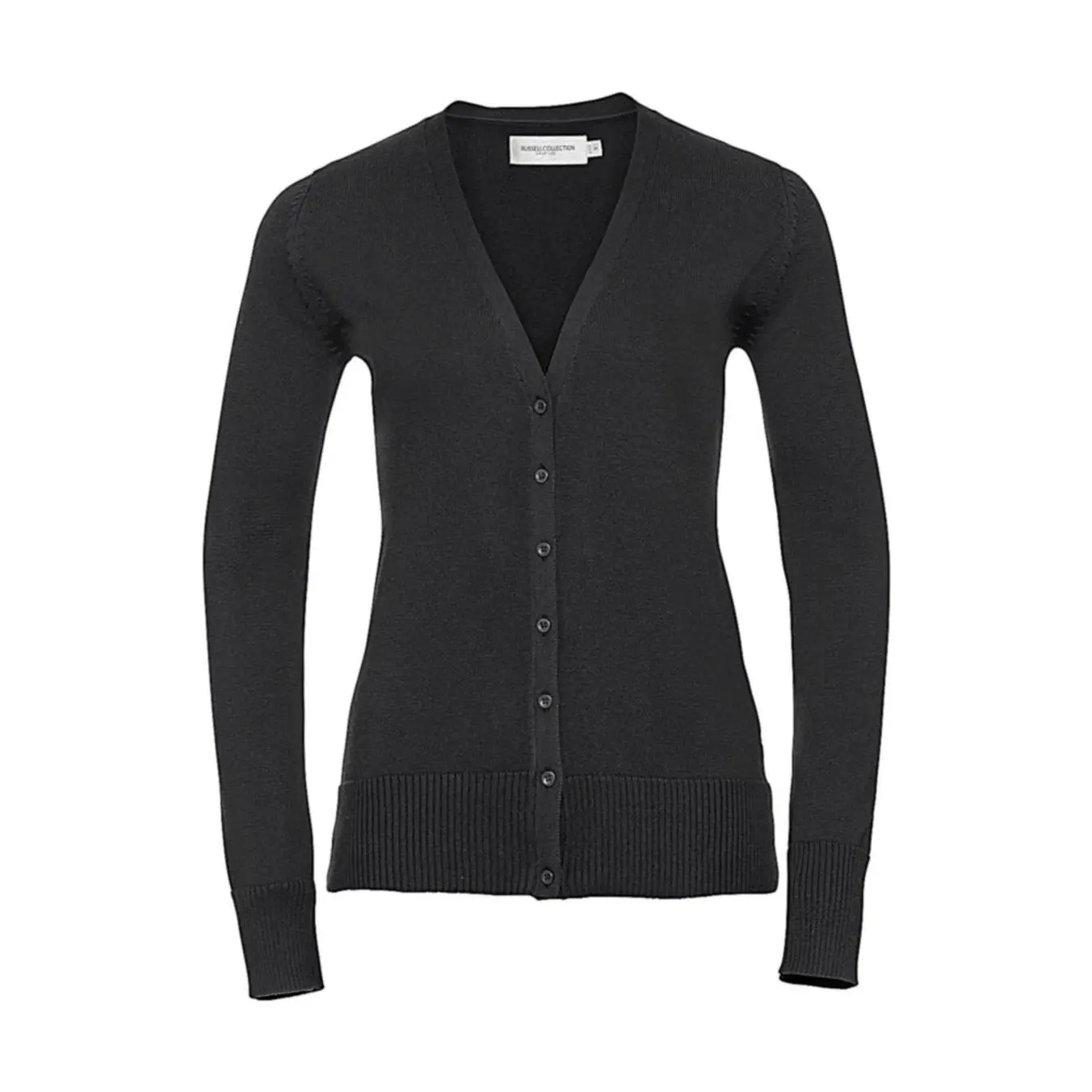 Strick-Cardigan mit V-Ausschnitt für Damen Russell Athletic