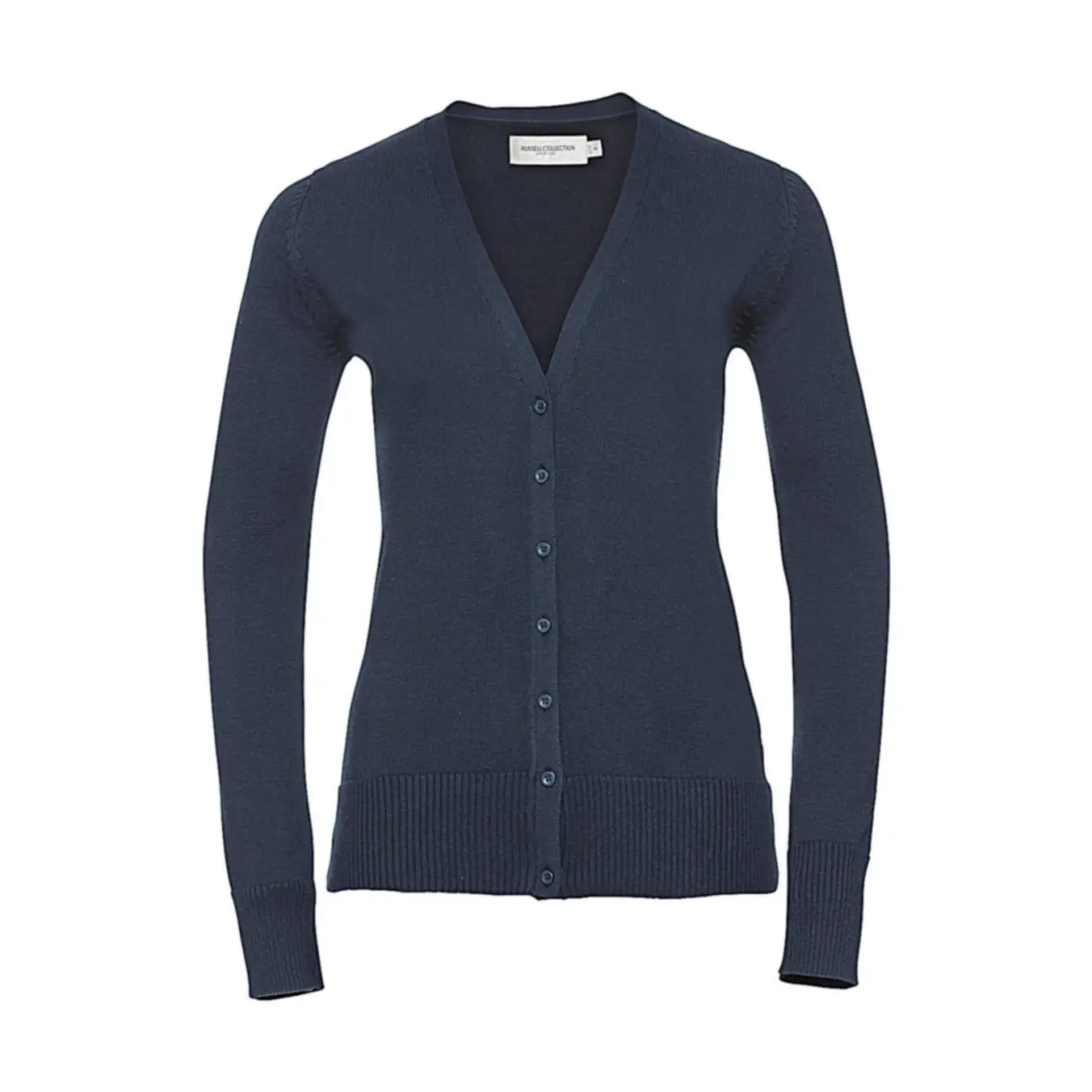 Strick-Cardigan mit V-Ausschnitt für Damen Russell Athletic