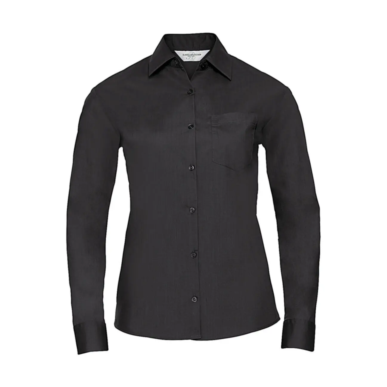Langarmshirt Damen Russell Athletic Poplin