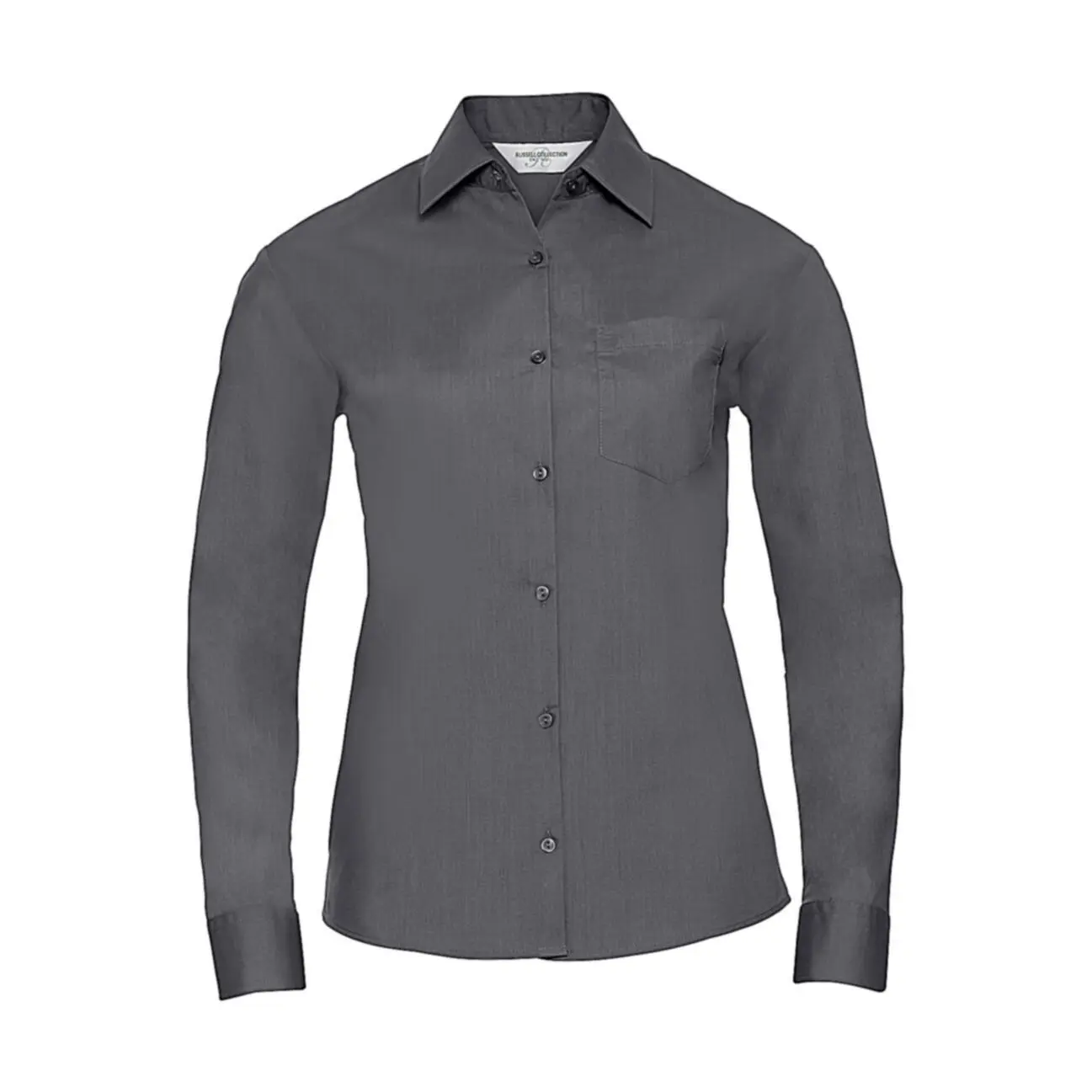 Langarmshirt Damen Russell Athletic Poplin
