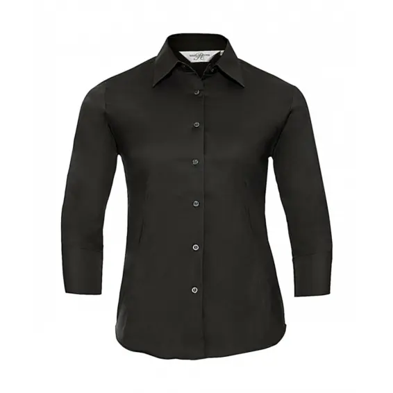 Women's 3/4 Sleeve Blouse Russell Athletic Easy Care
