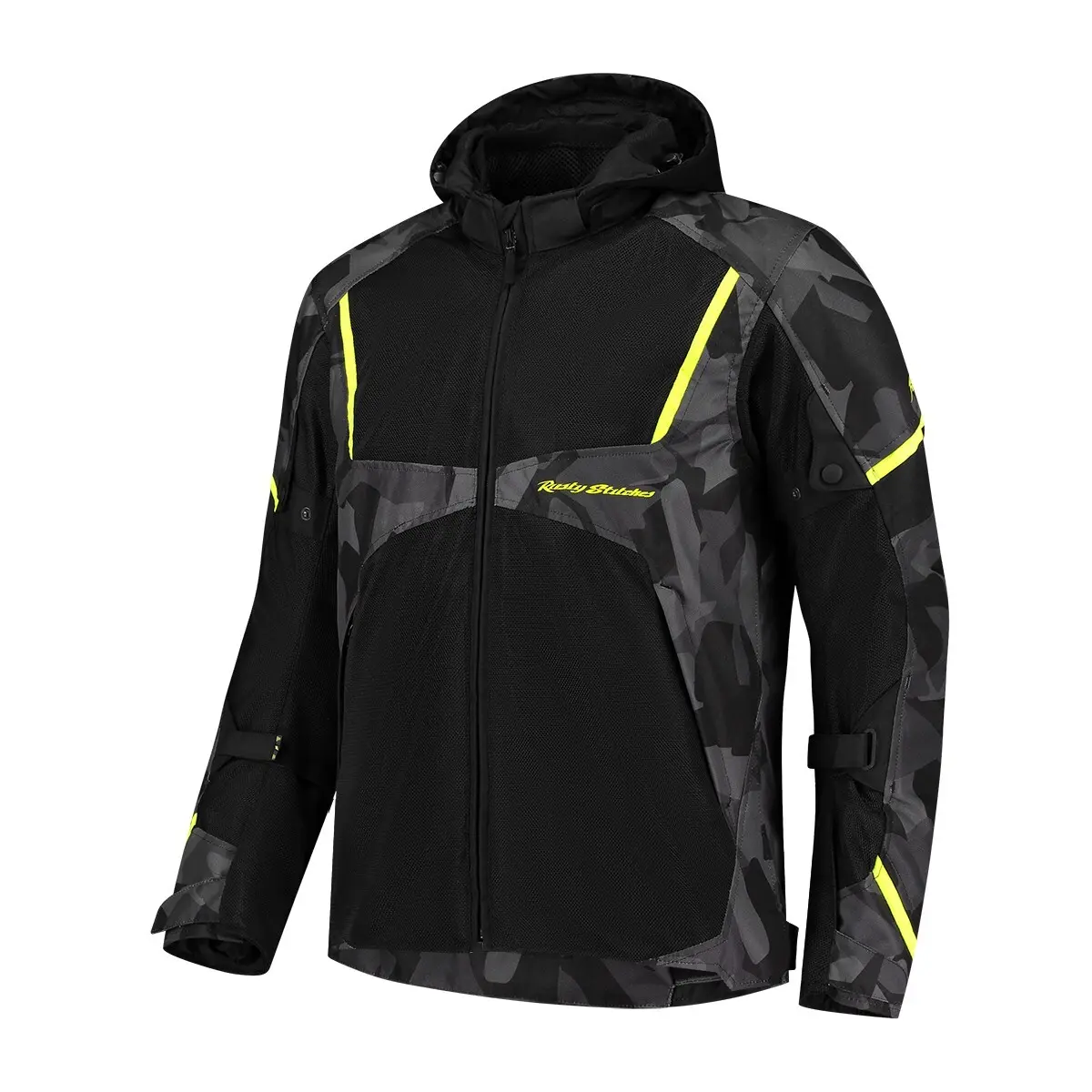 Motorradjacke Rusty Stitches Jack Carlo