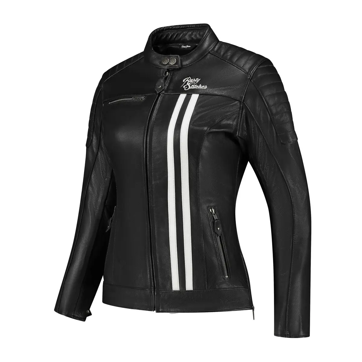 Motorrad-Lederjacke Damen Rusty Stitches Jack Alice