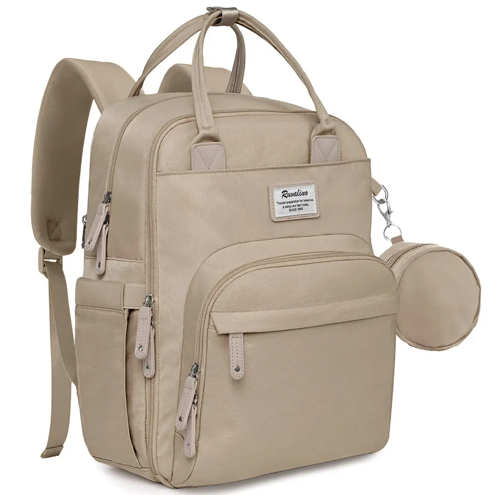 Sac à dos à langer avec tapis de change nomade Ruvalino