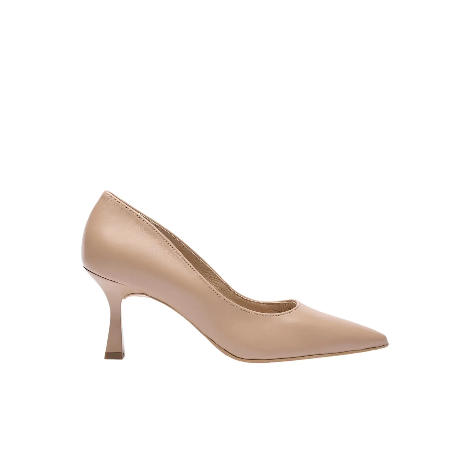 Damen Leder Pumps mit ausgestelltem Absatz Ryłko Taylor