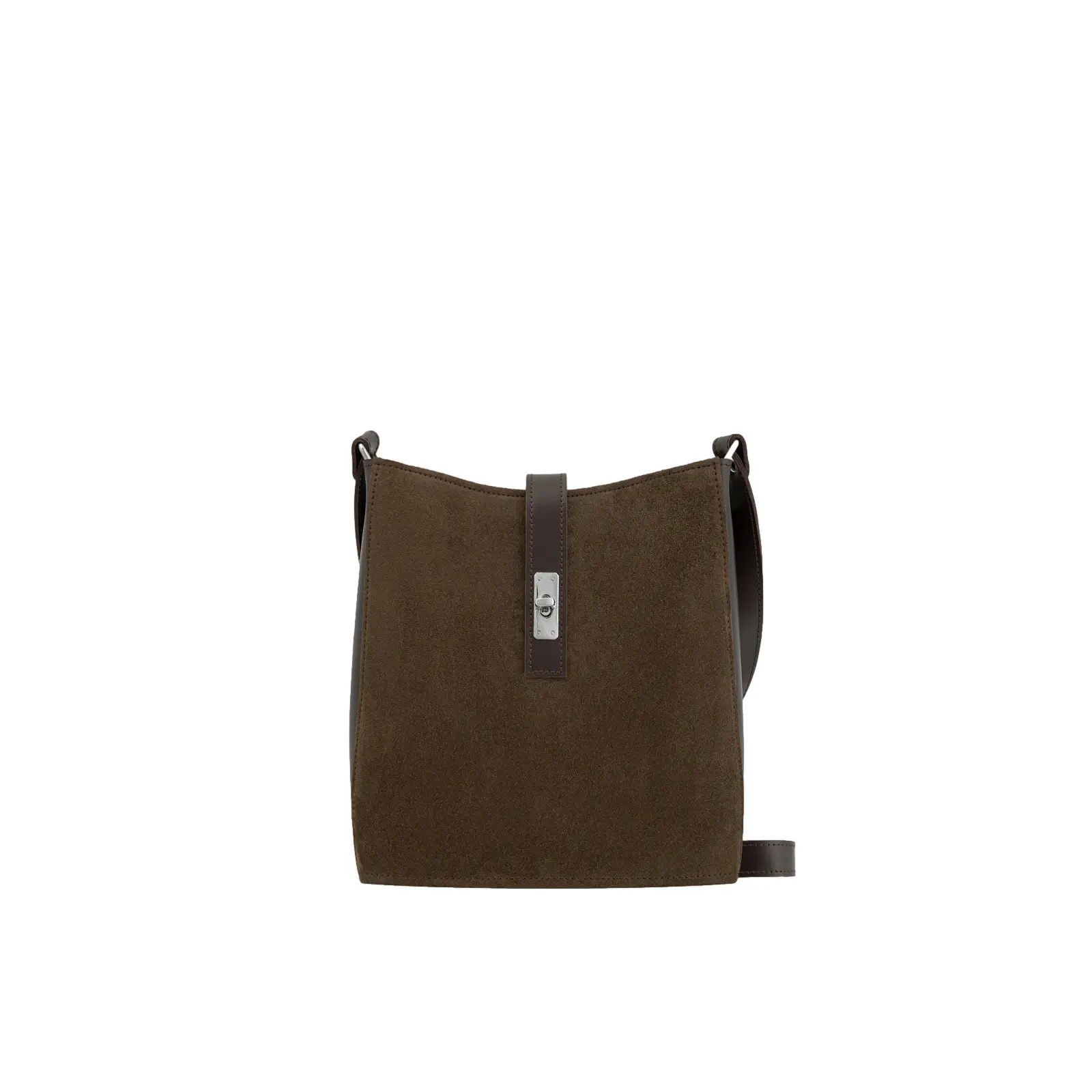 Strukturierte Leder-Handtasche für Frauen Ryłko