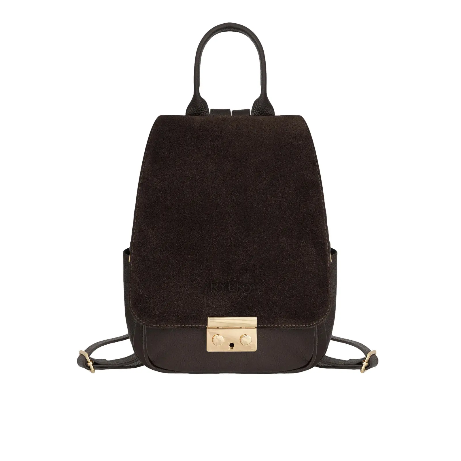 Ryłko Women's Marron Leather Backpack