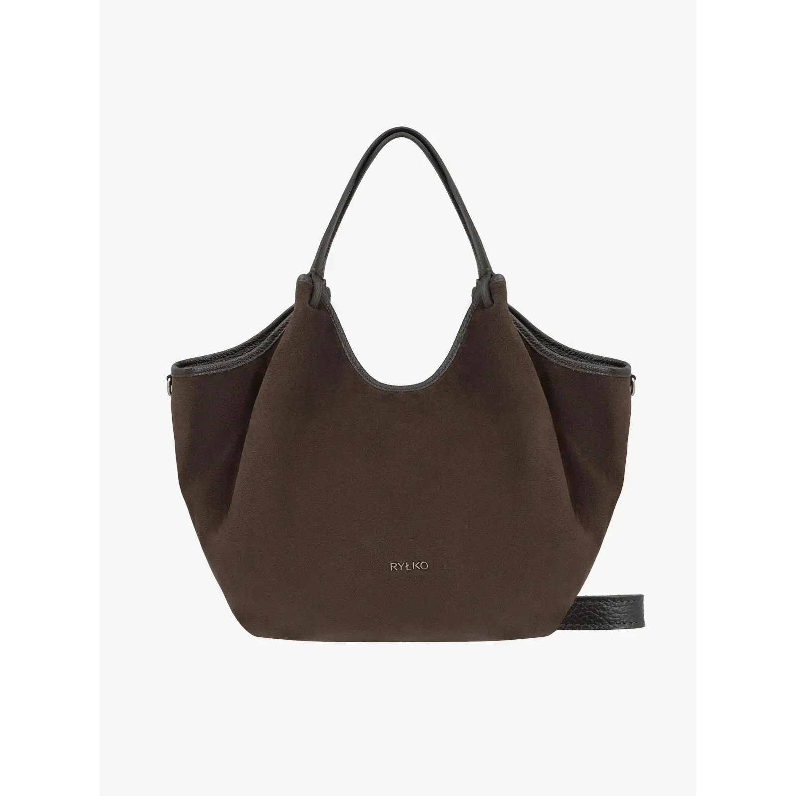 Sac Cabas aus Leder und Wildleder Ryłko