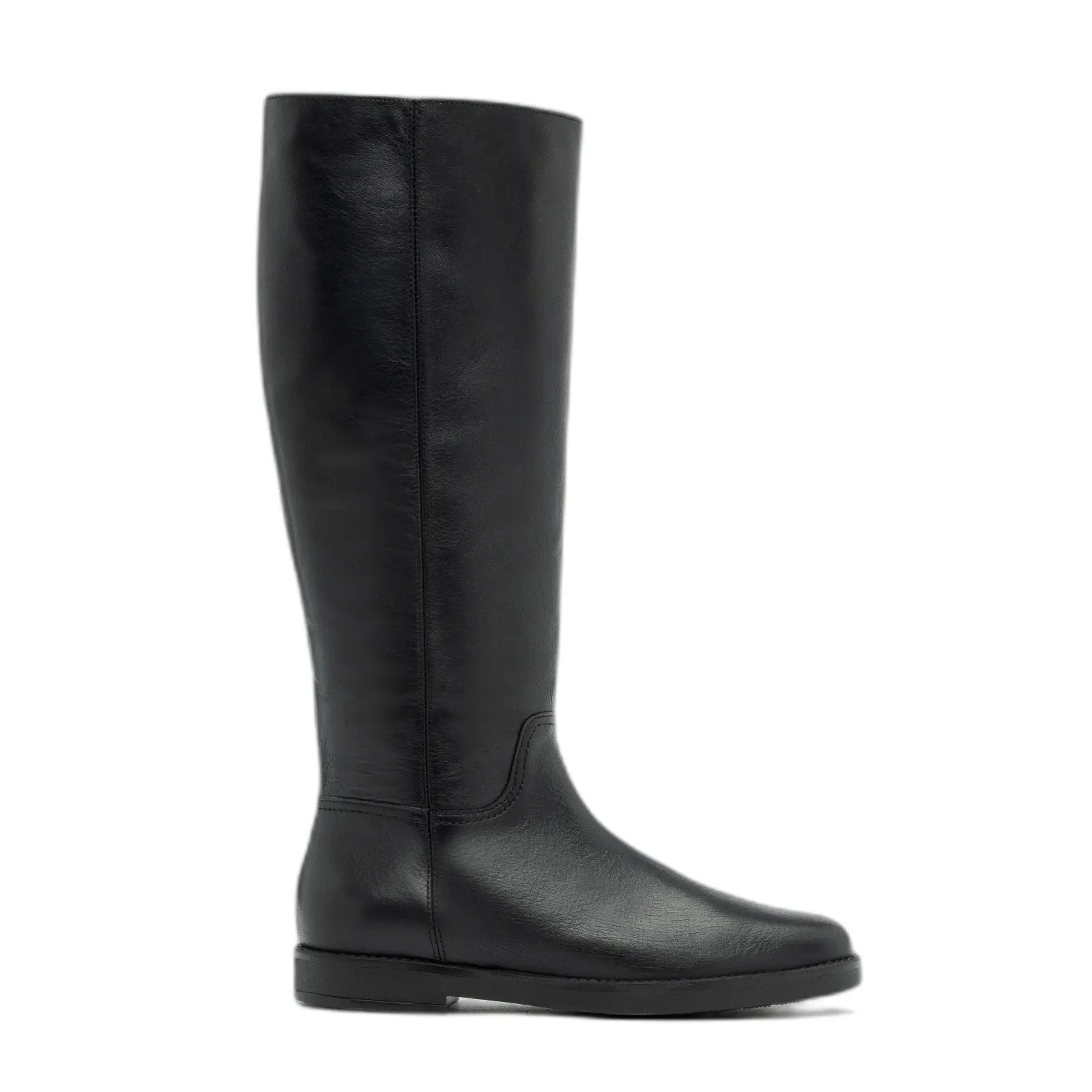 Kniefreie Lederstiefel für Frauen Ryłko Olena