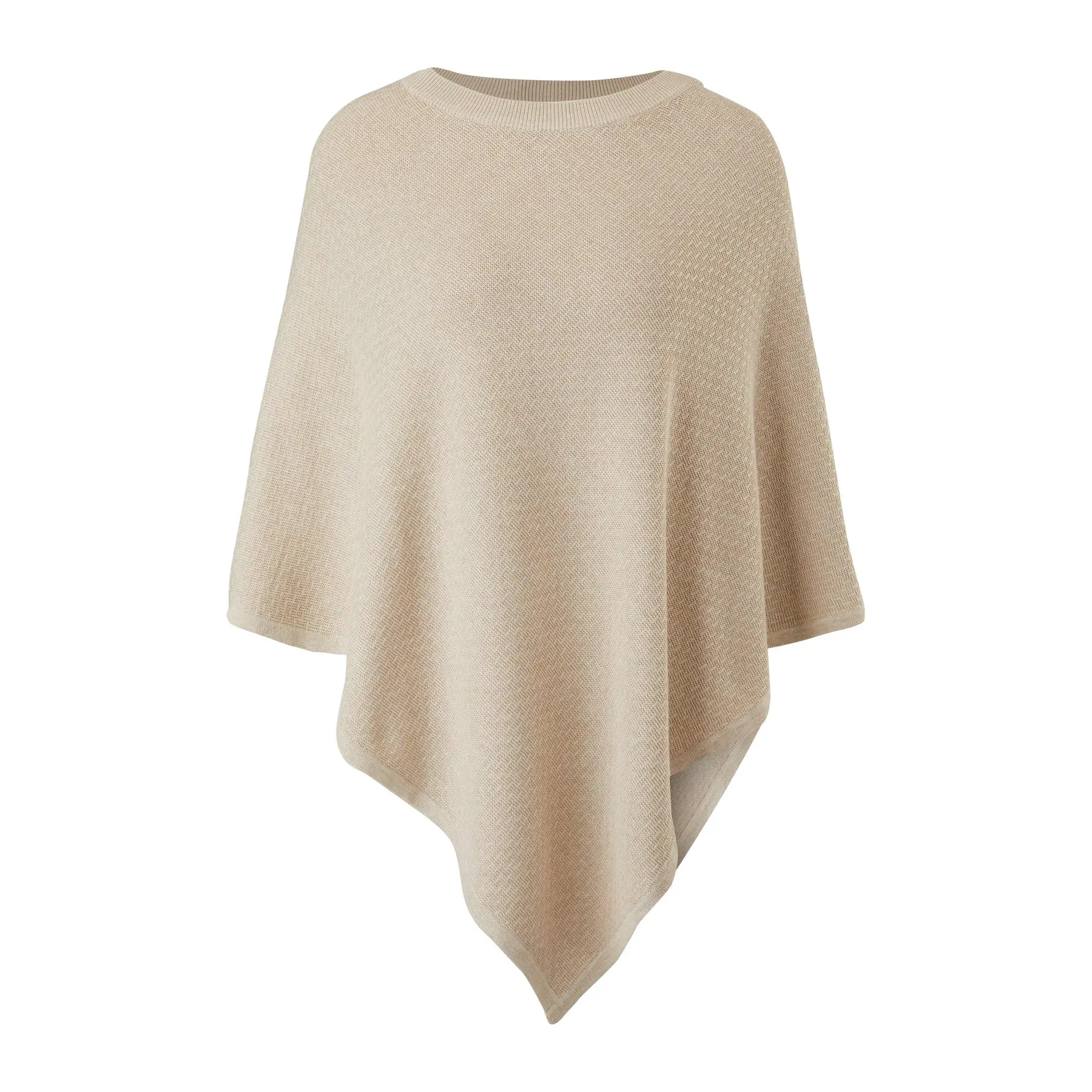 Poncho in cotone misto donna s.Oliver