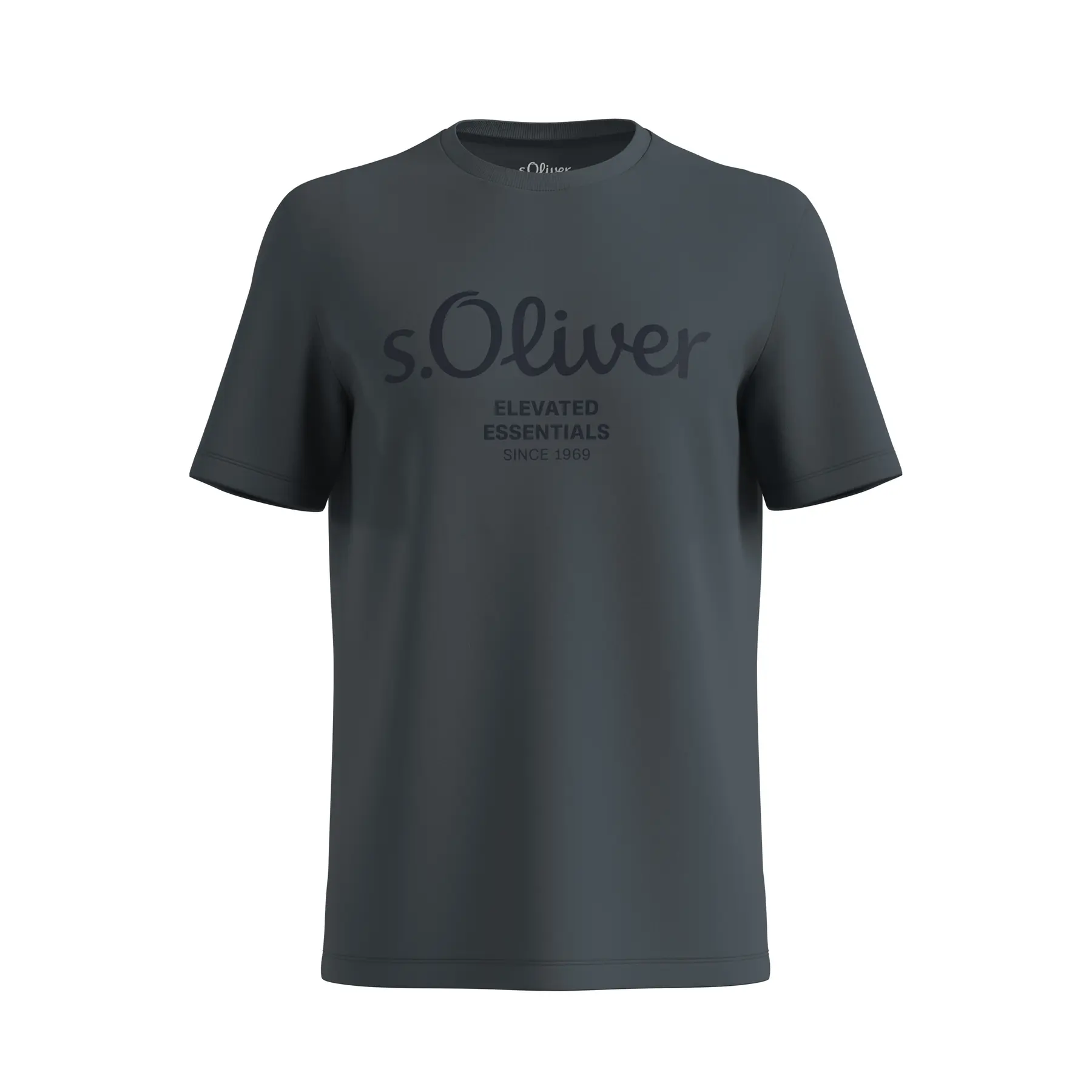 T-shirt con stampa logo s.Oliver