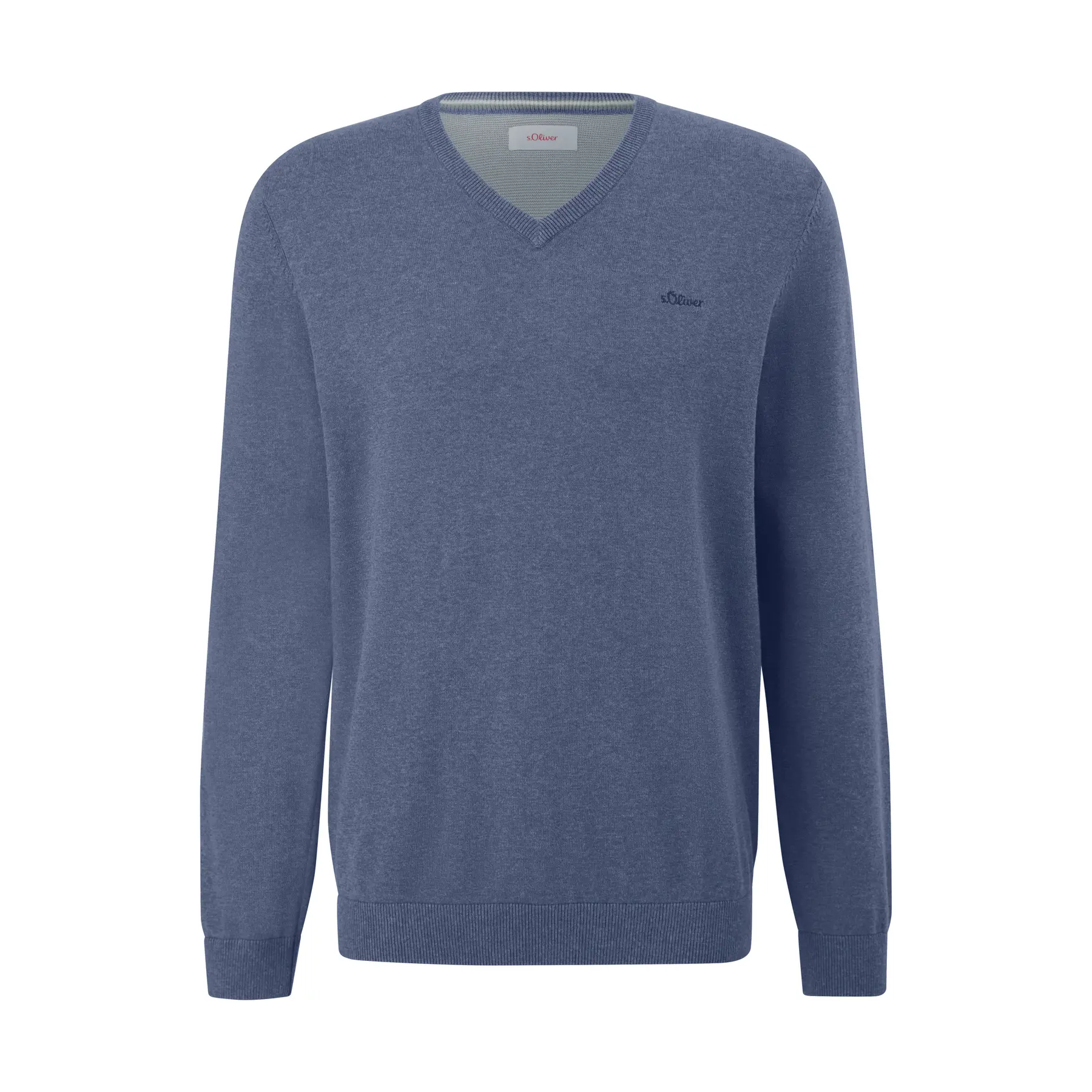 Maglione in maglia con logo ricamato s.Oliver