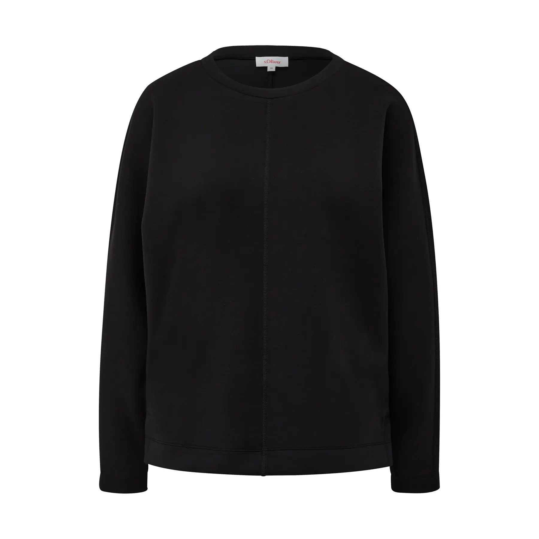 Damen Sweatshirt aus Scuba mit Fledermausärmeln s.Oliver